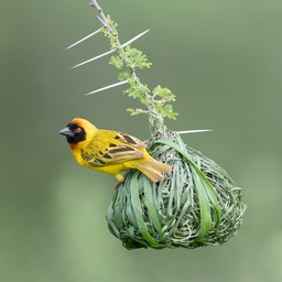 vitelline masked weaver